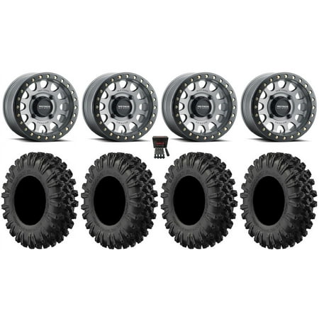 Method 401 Bdlk 14 Wheels Titanium 4+3 30 MotoRavage XL Tires Polaris RZR XP 1000 / PRO XP / Ranger XP 900/1000 Method 401 Bdlk 14 Wheels Titanium 4+3 30 MotoRavage XL Tires Polaris RZR XP 1000 / PRO XP / Ranger XP 900/1000