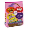 Hershey Chocolate Assortment, Easter Candy Treats Bulk Variety Bag, 33.4 oz (75 Pieces)