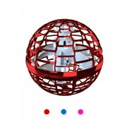 360°Rotate UFO Flying Ball LED Light Mini Drone Toy Hand Controlled Adults Kids