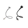 thumbnail image 4 of Lámpara LED de escritorio para libros, USB Flexible para interior, hogar, escuela, dormitorio, ordenador portátil, lector de de noche, luz Iluminación y accesorios Negro Luz blanca cálida Cateissary HA072794-02, 4 of 6