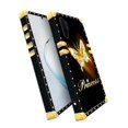 thumbnail image 2 of Daizag Funda Compatible Con Samsung Galaxy Note 10 Plus B Funda De Mariposa Dorada Lujo Elegante Mujer Niña Decoración De Metal Esquina Suave Tpu Funda Para Samsung Galaxy Note 10 Plus, 2 of 5