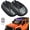 2PCS, variant on Solar Car Roof RGB Strobe Light with Remote Control, Smart Sensing Marker Light, Start Lights for Car Roof, Wireless LED Mount, 8 Colors, for Motorcycle, Vehicle, Truck, Night Driving