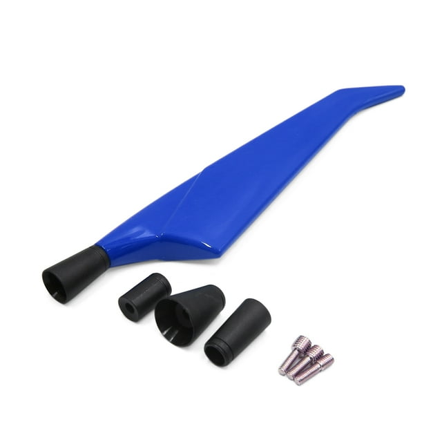 Antena de Decoración de Techo Plástico Azul con Tornillos Rosca 5mm 6mm 7mm para Coche Unique Bargains