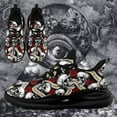 thumbnail image 7 of Coolcustomize Women's Skull & Rose Running Shoes Trendy Floral Sneakers with Cool Design Comfort Breathable Mens Athletic Gym Walking Shoes, 7 of 7