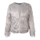thumbnail image 3 of Chaqueta Parka de piel sintética esponjosa para mujer Sunnimix L Gris, 3 of 5