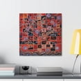 thumbnail image 4 of Nautical Chart Expressionism - Canvas, 4 of 11
