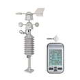 thumbnail image 1 of Wireless Anemometer Dual Mount Wind Sensor Lcd Weather Station Clock Wind Speed Direction Chill Home Temperature Humidity Meter, 1 of 5