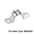 thumbnail image 3 of Uxcell M20 U Shaped Stainless Steel Conduit Clamp 5 Pack, 3 of 5