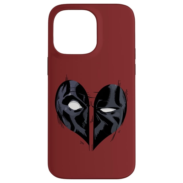 Funda para iPhone 14 Pro Max Marvel Deadpool Heart