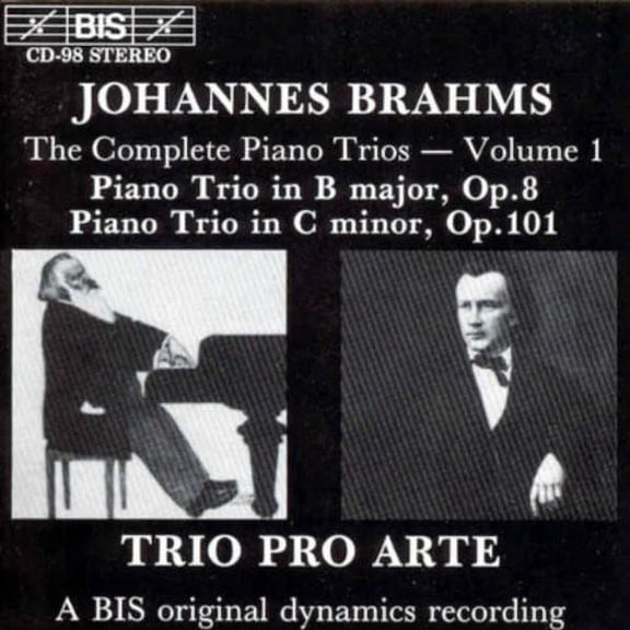 Pro Arte Trio - Piano Trio in B Op8 - Music & Performance - CD