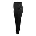 thumbnail image 4 of EDFBUYKRS Female Women Pants Casual Womens Sweatpants Tall 34 Inseam Casual Trousers with Drawstring Waist Ankle Pure Color Comfortable Pants for Everyday Wear L, 4 of 7