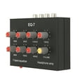 thumbnail image 1 of Ecualizador de Sonido de 7 Bandas Entrada de 35 Mm Ecualizador de Sonido del Coche Amplificador de Oído Entrada de Salida Ajuste de Graves Altos de 12 DB Ecualizador Digital de, 1 of 8
