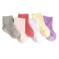 thumbnail image 1 of Sonducket 6 piezas de medias para niños calcetines tobilleros antideslizantes con manguera de buena elasticidad con accesorios de diseño de puntos para Medias chica mediana 14-16 Sonducket AP009062-55B, 1 of 6