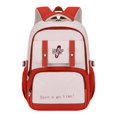thumbnail image 1 of GPOECD Large Capacity Versatile Campus Backpack for Female College Junior High and High School Students School Backpack Red,One Size, 1 of 4