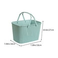 thumbnail image 3 of Kcavykas Portable Plastic Bath Basket for Bathroom or Dorm Use, Storage Bin for Towels, Toiletries, and Shower Supplies Best Value Finds & Budget-Friendly Offers, 3 of 6