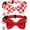 2pcs Plaid & Solid-Red, variant on Mumup Christmas Collar for Cat Pet Breakaway with Bell Bowtie Detachable Bow Adjustable Safety Kitten Puppy Girl Boy 2pcs Christmas