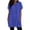 Blue, variant on Duoif Womens Tops Women'S Casual V Neck Short Sleeve Dress Loose Fit T Shirt Dress with Pockets Beige L