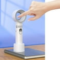 thumbnail image 4 of HengDidi USB Rechargeable Bladeless Portable Fan with Digital Display and Quiet Operation for Cooling and Personal Breeze - Ideal for Travel Desk and Bedroom Comfort, 4 of 5