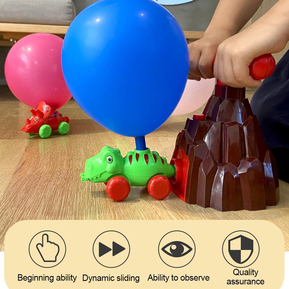 Horypt Power Balloon Car Toy For Kids Aerodyna