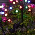 thumbnail image 2 of Lámpara de exterior con forma de árbol duradera de luz solar para el jardín del hogar (L), 2 of 9