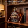 thumbnail image 4 of U.S. 250th Anniversary Commemorative Whiskey Bottle, Patriotic Personal Reserve Liquor Decanter, Glass Bottle for Bourbon Scotch Whiskey or Wine Display and Gift, 4 of 9