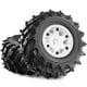 thumbnail image 5 of 4pcs 128mm 1/10- Beadlock Wheel Rim Rubber Tire Set, 5 of 5