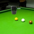 thumbnail image 4 of SWETRACE 2Pcs Black Plastic Pool Table Pocket for Billiard Accessories Home Use Replacement 6.21X5.11X4.72in, 4 of 7