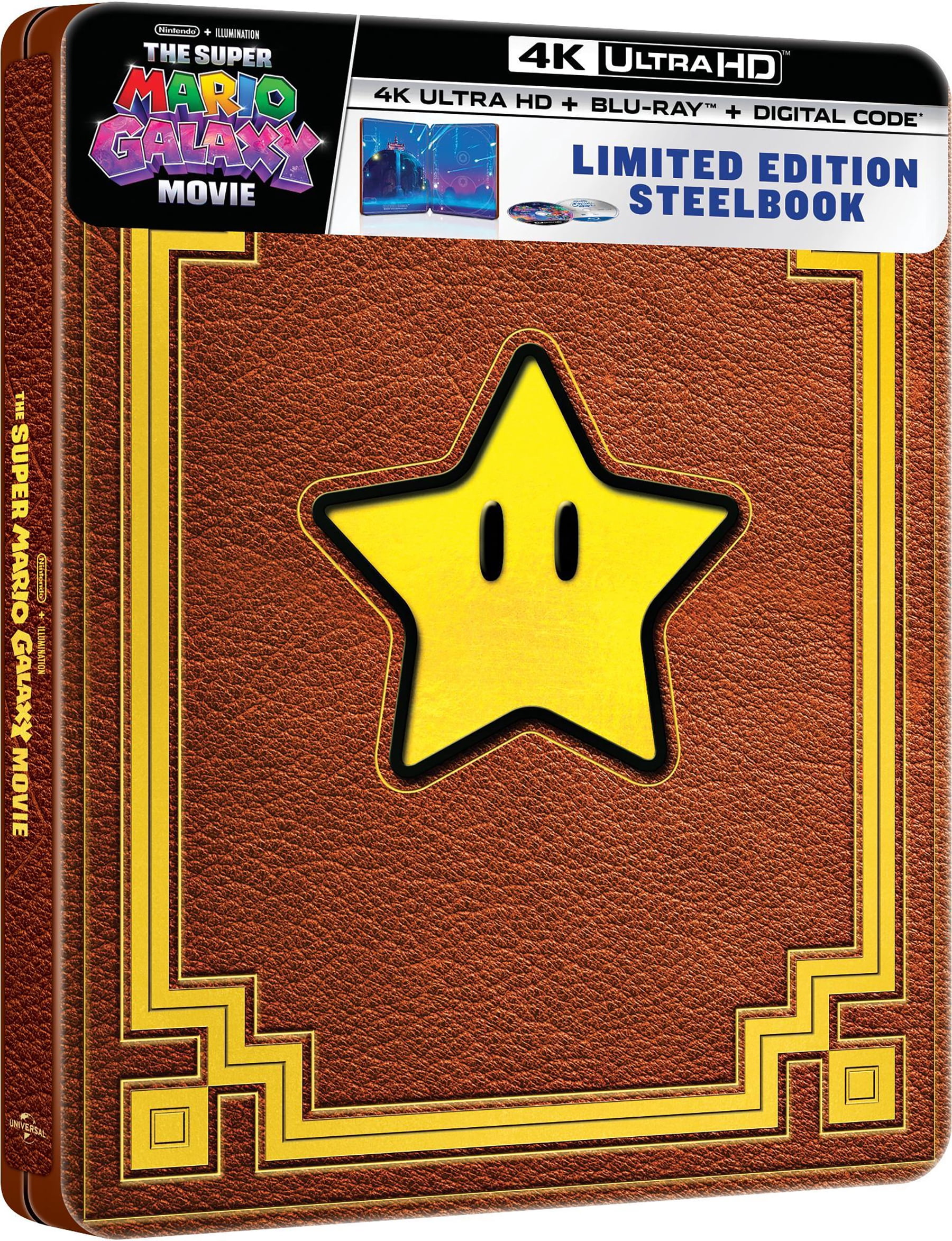 The Super Mario Galaxy Movie (Steelbook) (4K Ultra HD + Blu-ray + Digital Copy), Family, Universal