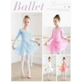 thumbnail image 7 of Girl Kids Ballet Skirt Chiffon Layered Tutu Dance Dress, 7 of 7