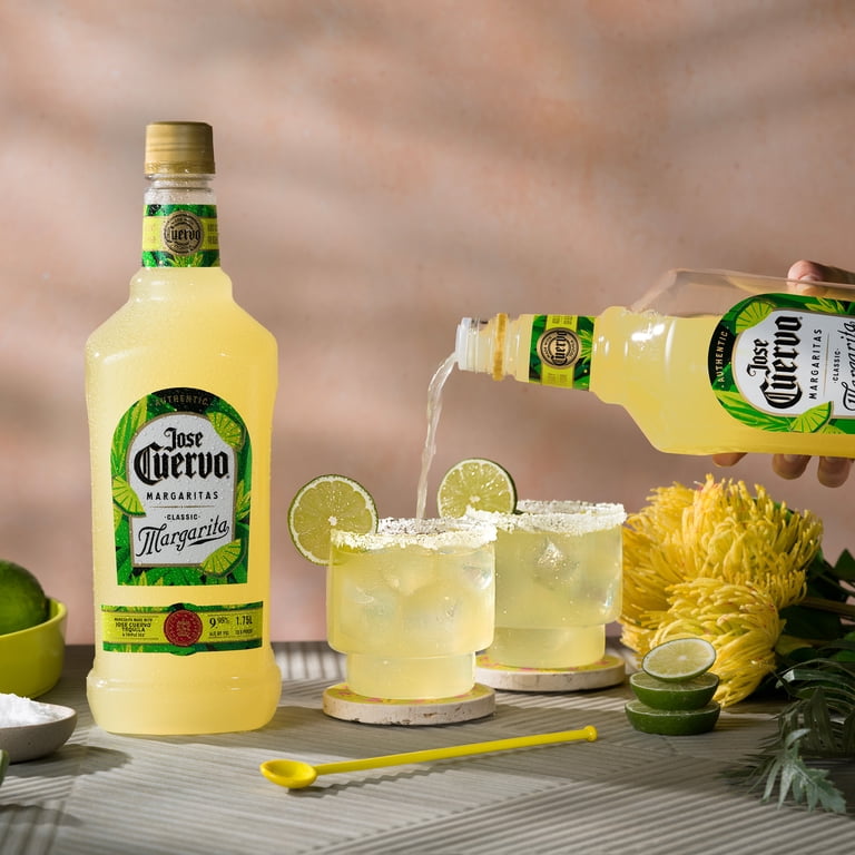 Jose Cuervo Authentic Margarita Classic Lime Cocktail, 4 pack, 200