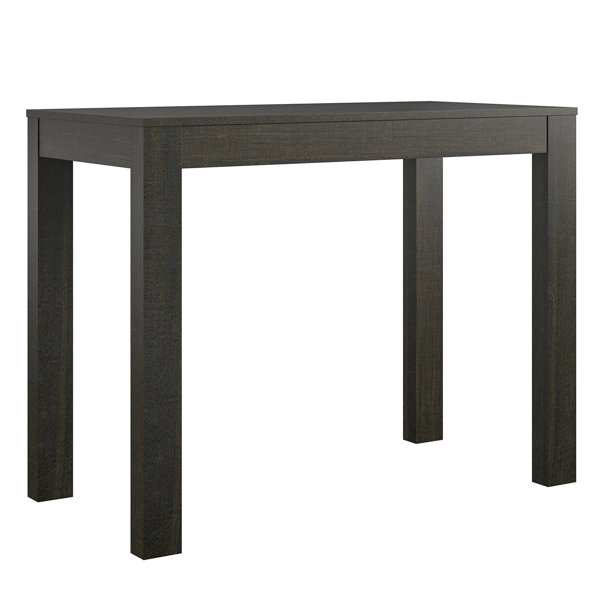 Mainstays Parsons Office Living Room Desk, Espresso Finish - 1