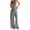 Light Ashy, variant on Women's Ribbed Tank Top and Oversized Wide Leg Pants Set, Soft Casual Loungewear Two Piece Outfit with Drawstring Waist, Relaxed Lazy Style Home Wear Suit for Daily Lounge and Casual Wear Black