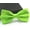Bright Green, variant on 10 PCS Men's Tuxedo Satin Plain Solid Color Adjustable Wedding Bowties Bow Ties