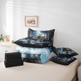 thumbnail image 4 of Erosebridal 3D Eagle Bedding Queen Size 7-Piece, Wildlife Animal Bed Set, Reversible, Microfiber, 4 of 5