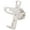 White, variant on Rack Accessory for Cycling Universal Water Bottle Cage Holder with 360° Rotating Mount for Bikes Strollers MTB and More