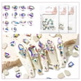 thumbnail image 3 of Fiudx Joyería para Uñas con Diamantes, Diamantes de Formas Especiales, Diamantes, Diamantes para Uñas, 3 of 5
