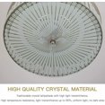 thumbnail image 4 of EAYSG 42"Invisible Ceiling Fan Chandelier Light,Modern Crystal Ceiling Fan Light Remote Control 4 Retractable ABS Blades, 4 of 8
