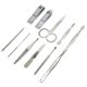 thumbnail image 5 of Juego De Pinzas Para Uñas Profesional, Juego De Cortaúñas Para Manicura, Juego De Cortaúñas Para El Hogar, Mujeres Y Hombres, Para Viajes, Para Salón De Uñas, 5 of 8