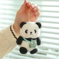 thumbnail image 2 of Household Pendant, Ongmies Cute Panda Keychain | Panda Keyring | Panda Shaped Keychain | Cute Plush Panda Keyring Cute Plush Panda Key Chain, Hangs, Panda Pendant*1, 2 of 8