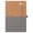 Grey, variant on Daily Planner Ecohintz 2027 Cork & Daily Planner Notebook - 14.55X21.2Cm, 316 Pages, English Agenda, Cork Cover, Weekly & Monthly Layouts, for Time Management, Cork Cover Agenda, Grey