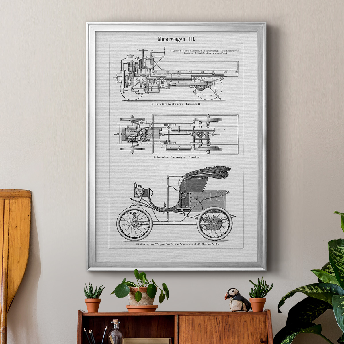 Industrial Motorcar Premium Classic Framed Print - Ready to Hang
