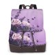 thumbnail image 1 of Easygdp Lavender Roses Arrangement Mochila de Cuero para Mujeres, Bolso de Hombro, Bolsos de Mano de Moda para Trabajo y Viajes, 1 of 4