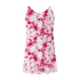 thumbnail image 3 of Fankiway Femmes Col Rond Sans Manches Gradient Cravate Teints Robes d'Été Robe de Plage pour les Femmes Dégagement Robes de Femmes Grande Taille Dégagement, 3 of 4