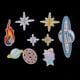 thumbnail image 3 of 23 piezas estrella / espacio apliques ropa sombrero / reparación, 3 of 9