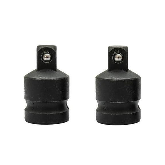 2 Pcs Air Impact Sleeve Pneumatic Socket 1/2 To 3/8 Adapter Step Down Reducer For Power Impact Wrench Screwdriver Accessories