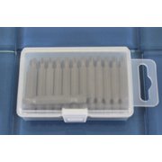 TEMO 25 pc Torq-Set #6 2 Inch (50 mm) Screwdriver Insert Bits