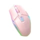thumbnail image 1 of Ratón con cable USB Jinwen Efecto de luz colorido silencioso Rosado 800 1200 1600 DPI, 1 of 8