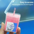 thumbnail image 2 of Disposable Toothpicks Ultra Fine Double Head Portable Family Pack 200 Pieces, 2 of 6