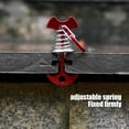 thumbnail image 4 of EGNMCR Outdoor Spring-fixed Fishbone Nails Metal buckle, 4 of 6