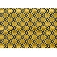 thumbnail image 1 of Ahgly Company Indoor Rectangle Abstract Yellow Modern Area Rugs, 2' x 5', 1 of 4